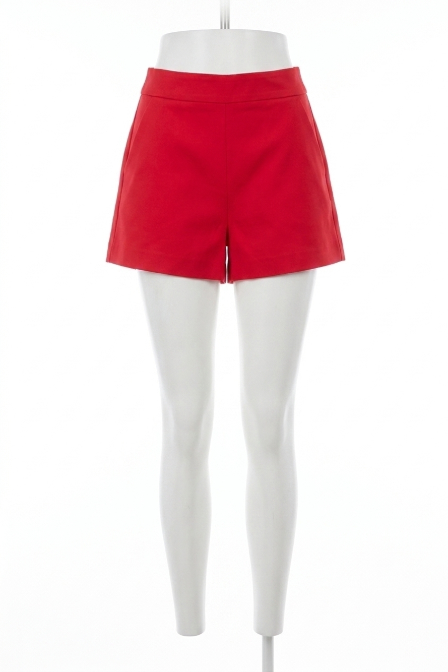 NEW ENGLISH FACTORY betty high waist shorts in red